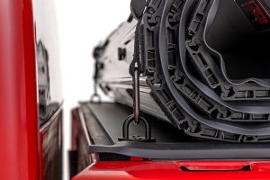 GMC Sierra 1500 Classic Hard Roll Up Bed Cover - Rough Country - Flush, Low-Profile Design - Matte Black - 2007 GMC Sierra 1500 Classic Hard Roll Up Bed Cover - Rough Country - Flush, Low-Profile Design - Matte Black - 2007